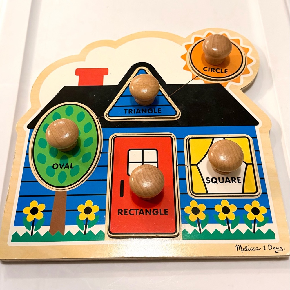 4 - Melissa & Doug First Jumbo Knob Puzzle & Blues clues musical puzzle